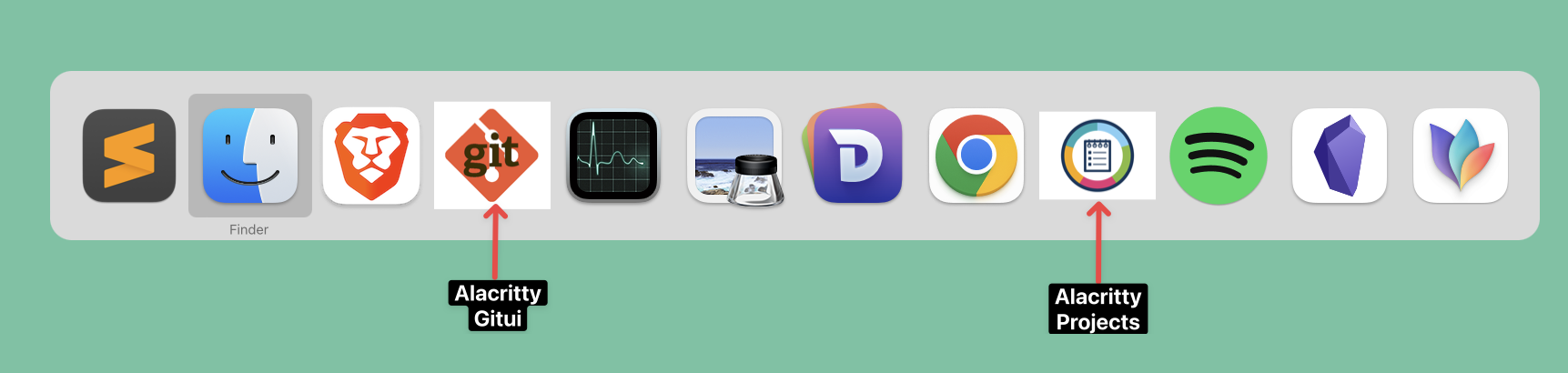 Alacritty Icons