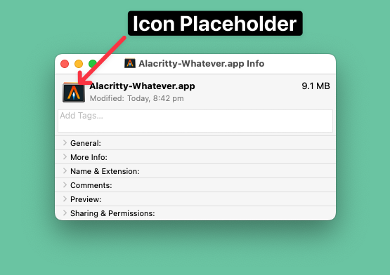 Icon Placeholder