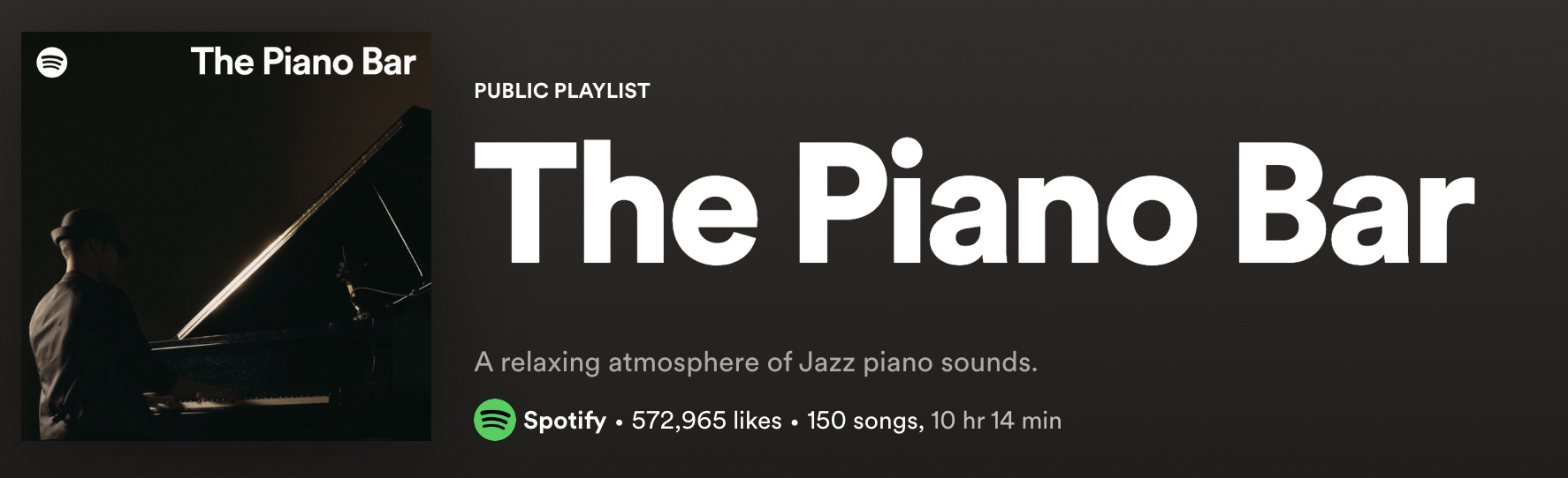 The Piano Bar Playlist